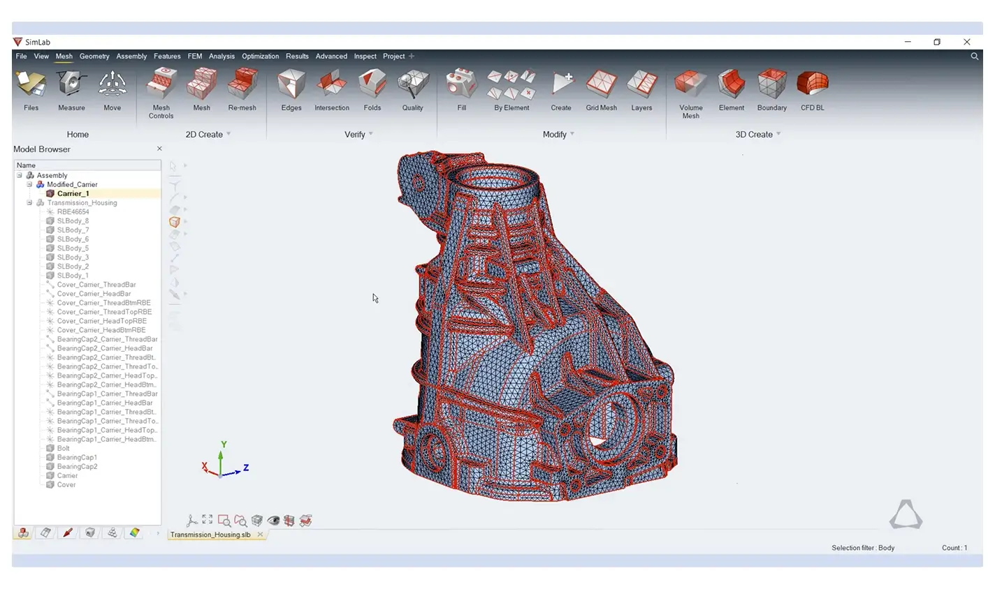 SmartCAE - Altair Hypermesh - Supporto Esteso ai Solver FEM
